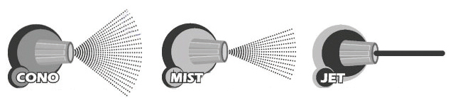 Adjustable Head Trigger Nozzle